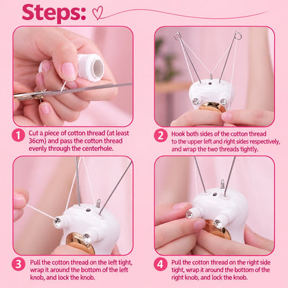 Automatic Threading Hair Remover