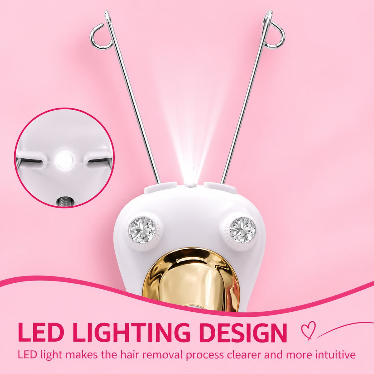 Automatic Threading Hair Remover