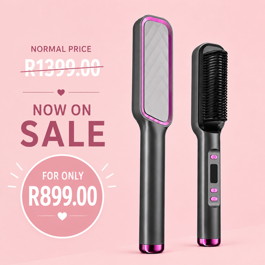 HeatComb Elite — Multi-Functional Thermostatic Straightening Comb